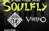 Verdugo y Chaos Before Gea acompañarán a Soulfly en su concierto de Málaga el 29 de julio