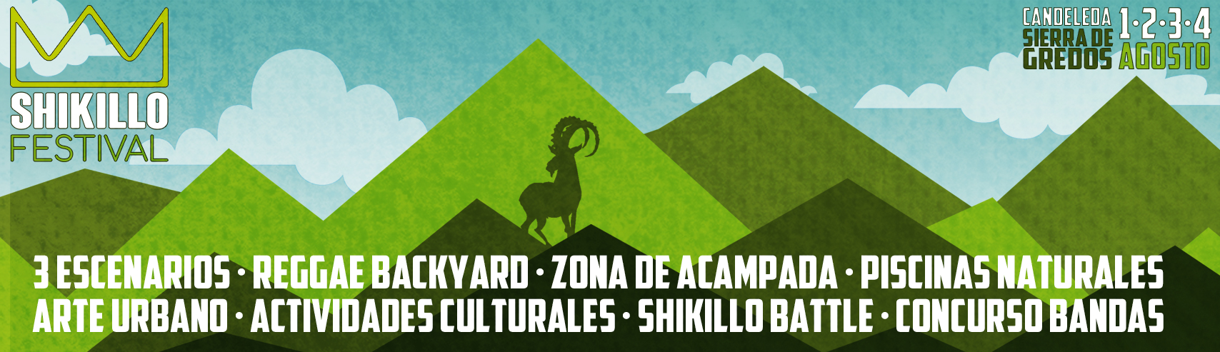 SHIKILLO FESTIVAL 2018 – Horarios y escenarios por días