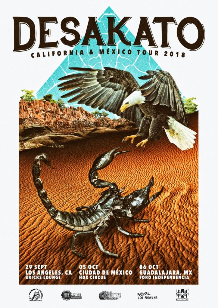 DESAKATO – California & México Tour 2018