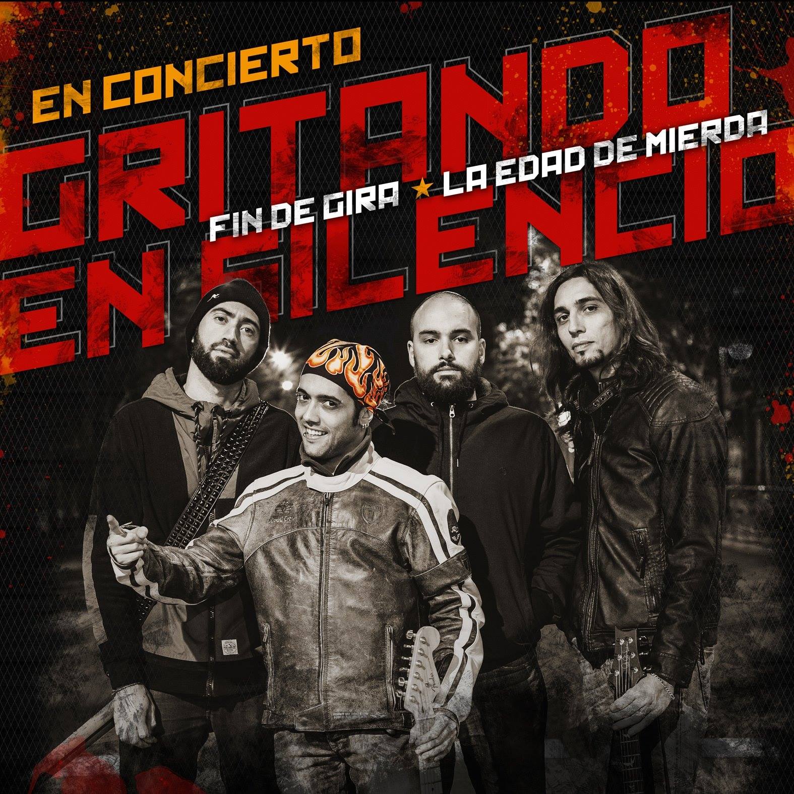 GRITANDO EN SILENCIO publican su cuarto disco «Material Inflamable» el 9 de noviembre