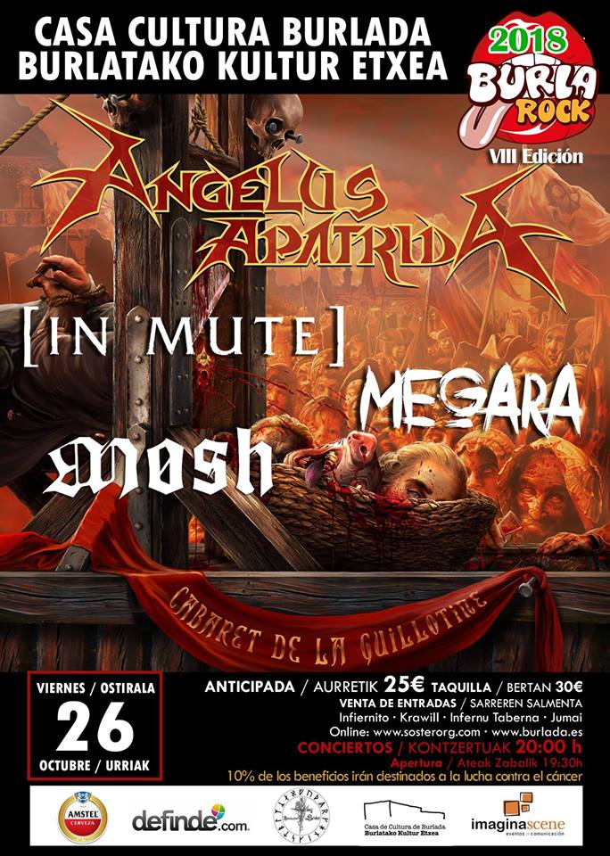 VIII BurlaRock Fest – 26 de octubre, Burlada (Pamplona)