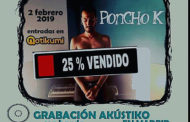 PONCHO K grabará un directo acústico en el mes de febrero