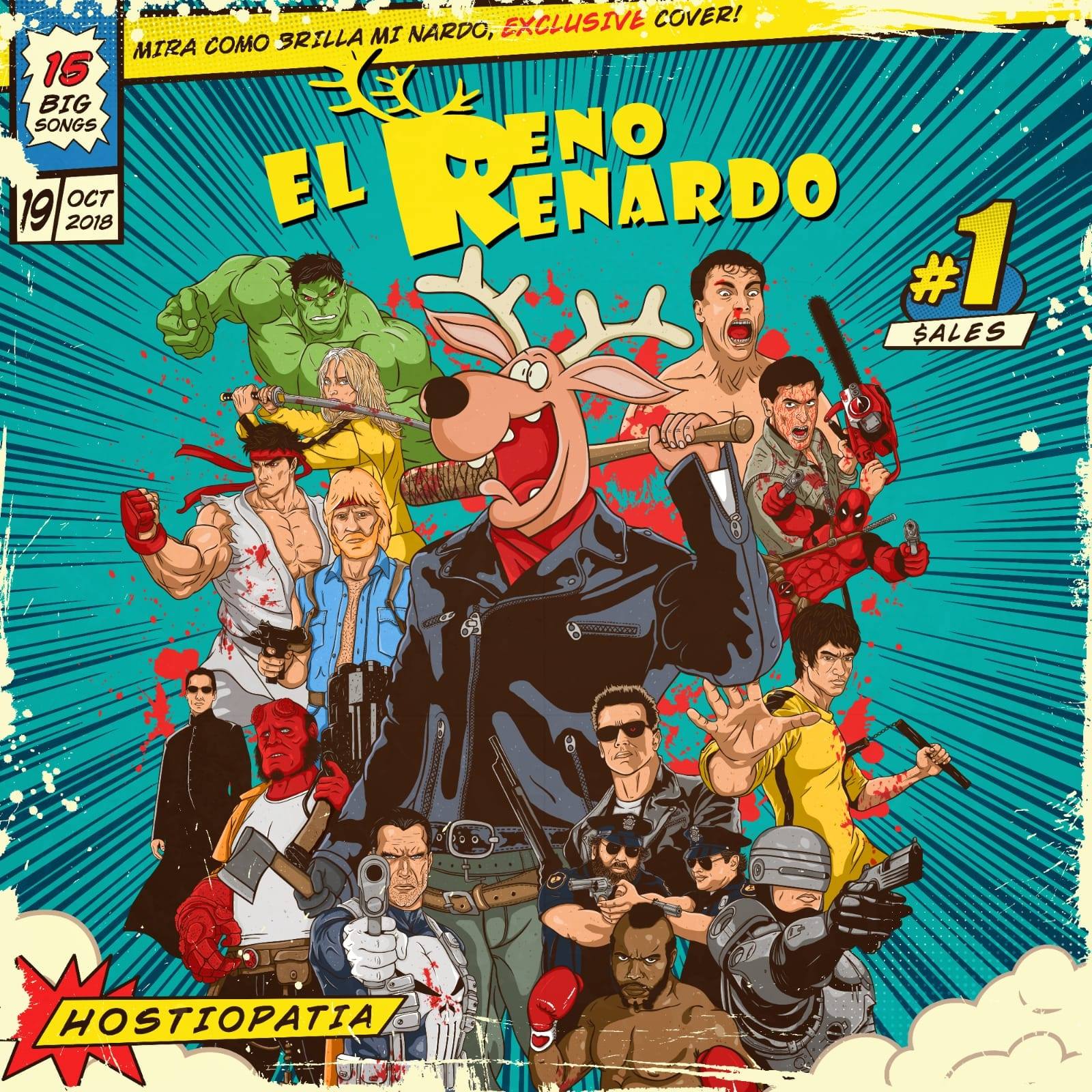 Reseña de “Hostiopatía” el nuevo disco de EL RENO RENARDO