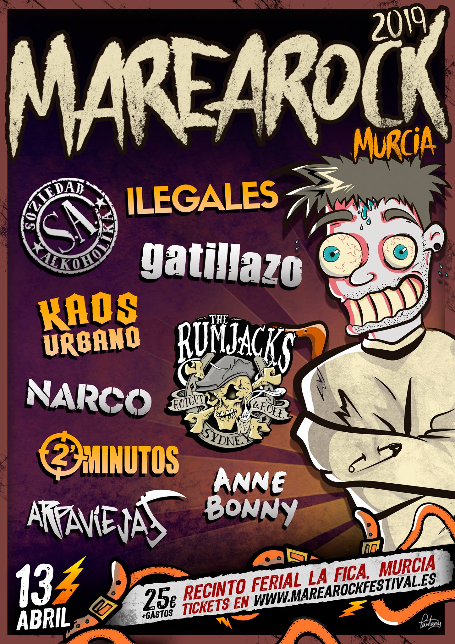 MAREAROCK MURCIA 2019 presentan el cartel completo de su primera edición