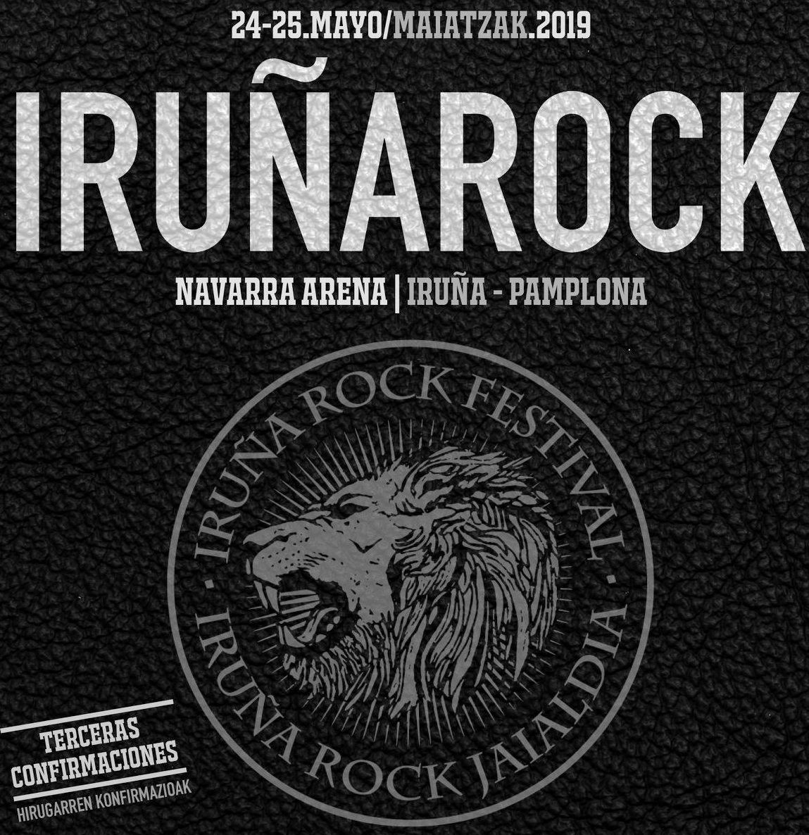 IRUÑA ROCK 2019 confirma cuatro nuevas bandas
