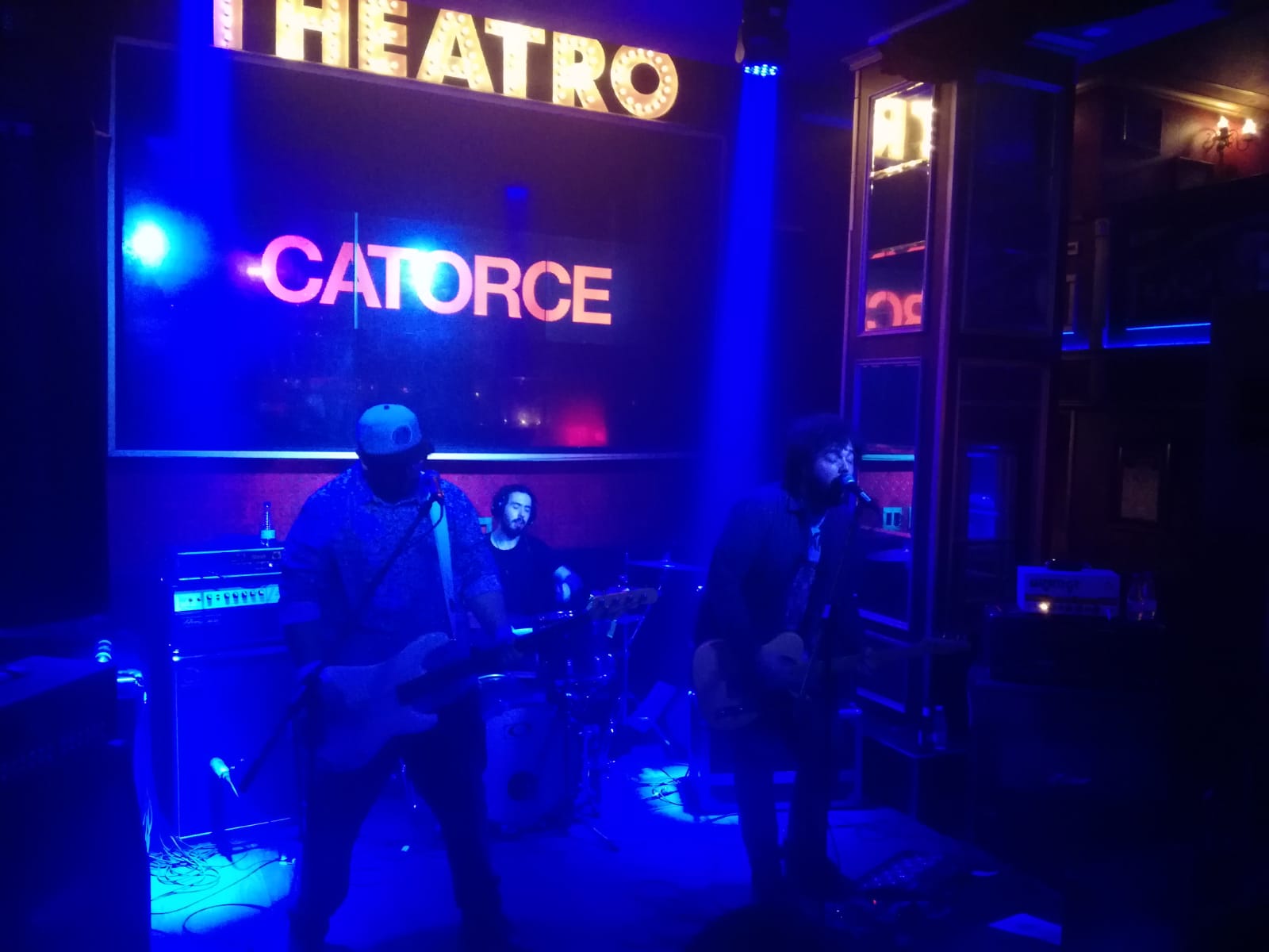 CRONICA CATORCE + VIVEN, Málaga 8 de febrero en THEATRO CLUB