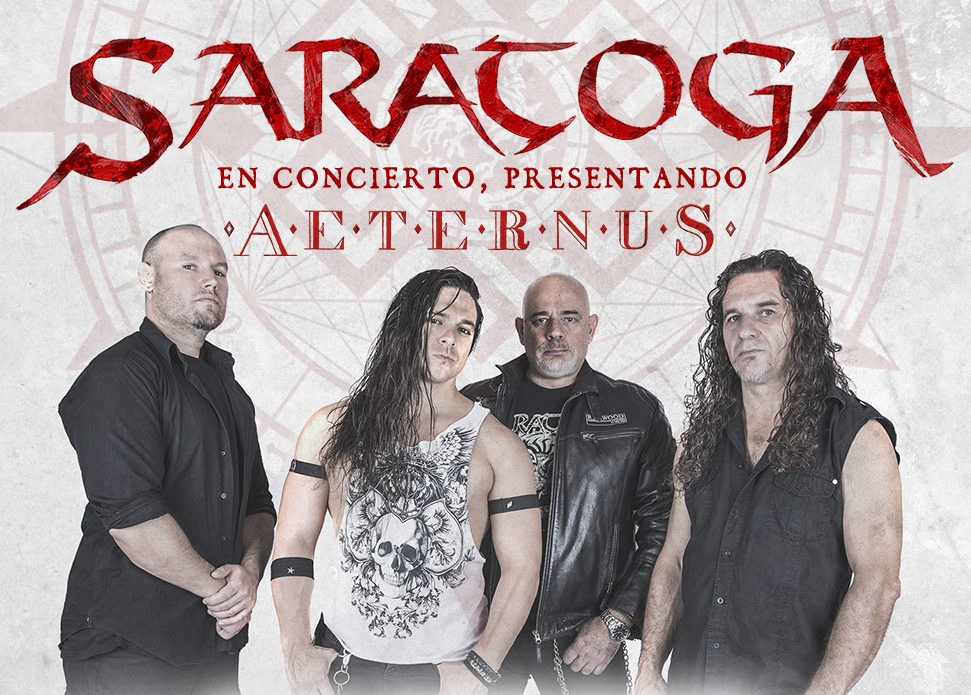 SARATOGA: Continúa su gira de presentación de “Aeternus”