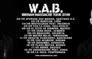 W.A.B. presentan las primeras fechas de su Iberian Massacre Tour 2019