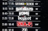 RIVAS ROCK FESTIVAL 2019 CONFIRMA LOS HORARIOS DE LAS ACTUACIONES