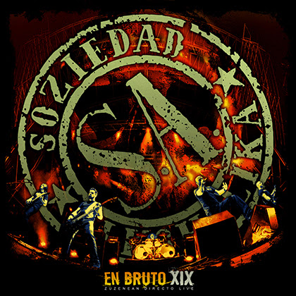 SOZIEDAD ALKOHOLIKA: Nuevo disco en directo el 26 de abril, “En Bruto XIX”