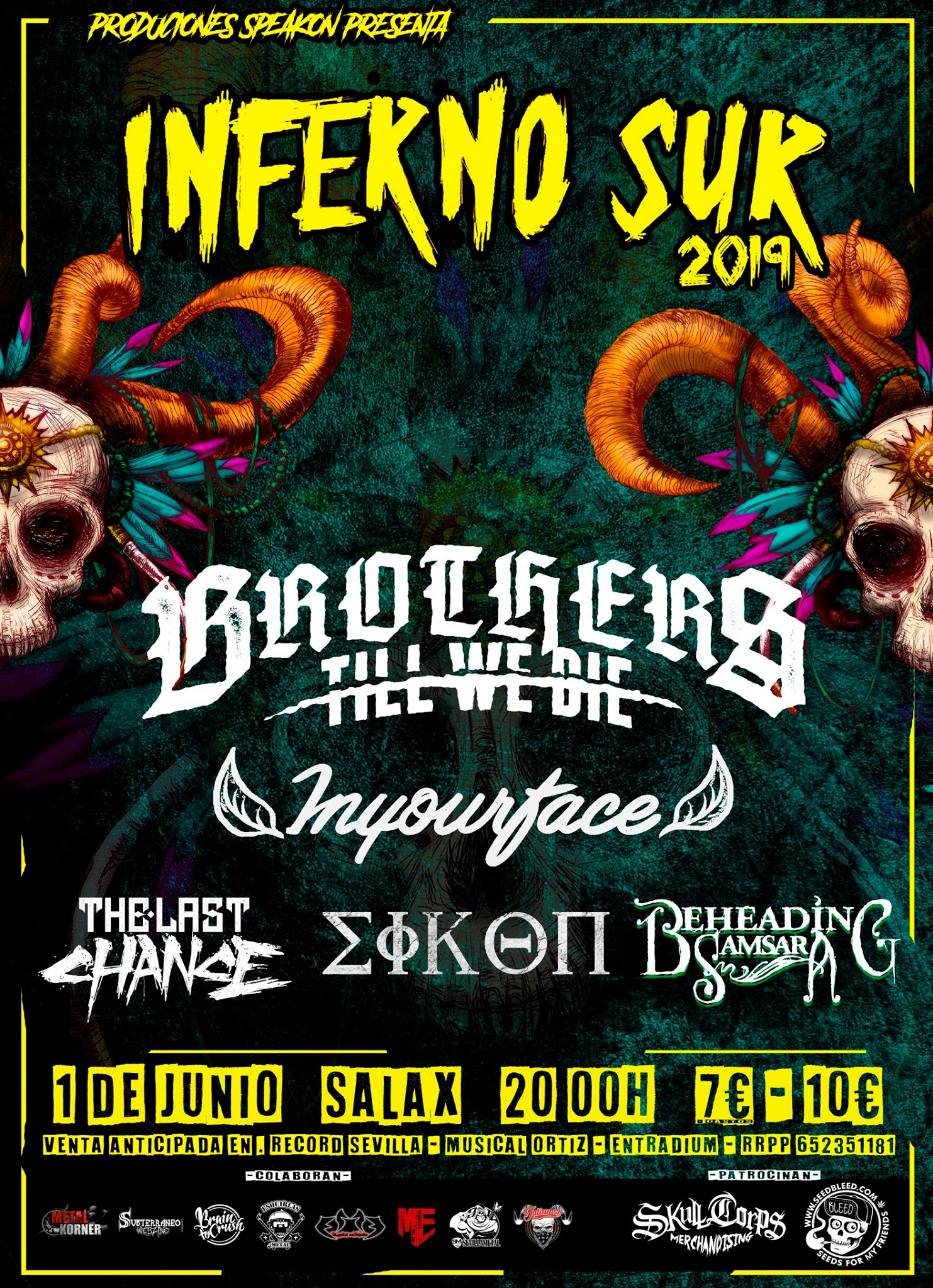 III INFERNO SUR – 1 DE JUNIO, SEVILLA (SALA X)