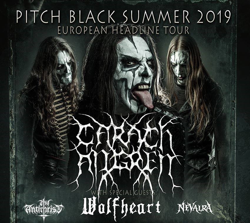 CARACH ANGREN DE GIRA POR ESPAÑA EN EL MES DE JUNIO