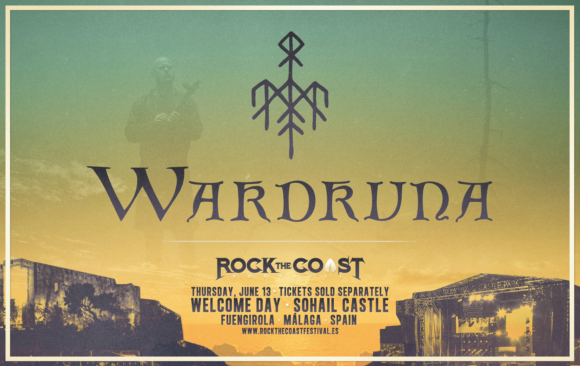 ROCK THE COAST FESTIVAL presenta a WARDRUNA en la fiesta de presentación