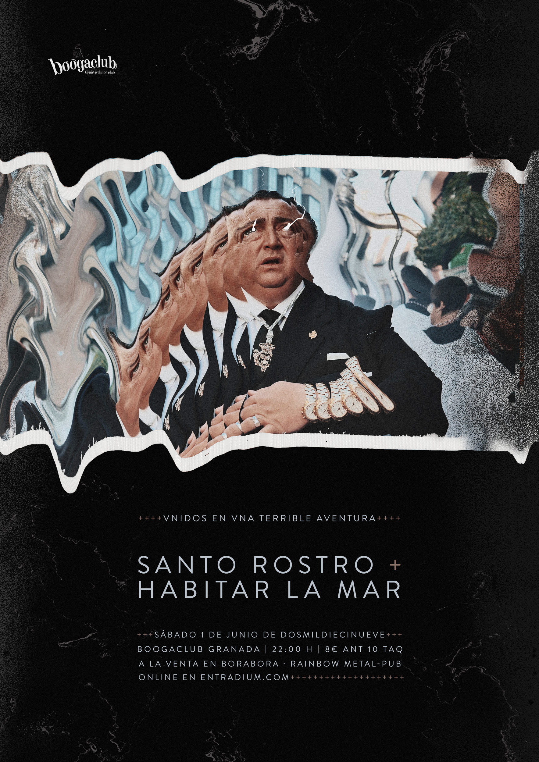 Santo Rostro y Habitar La Mar actúan el 1 de Junio en Granada