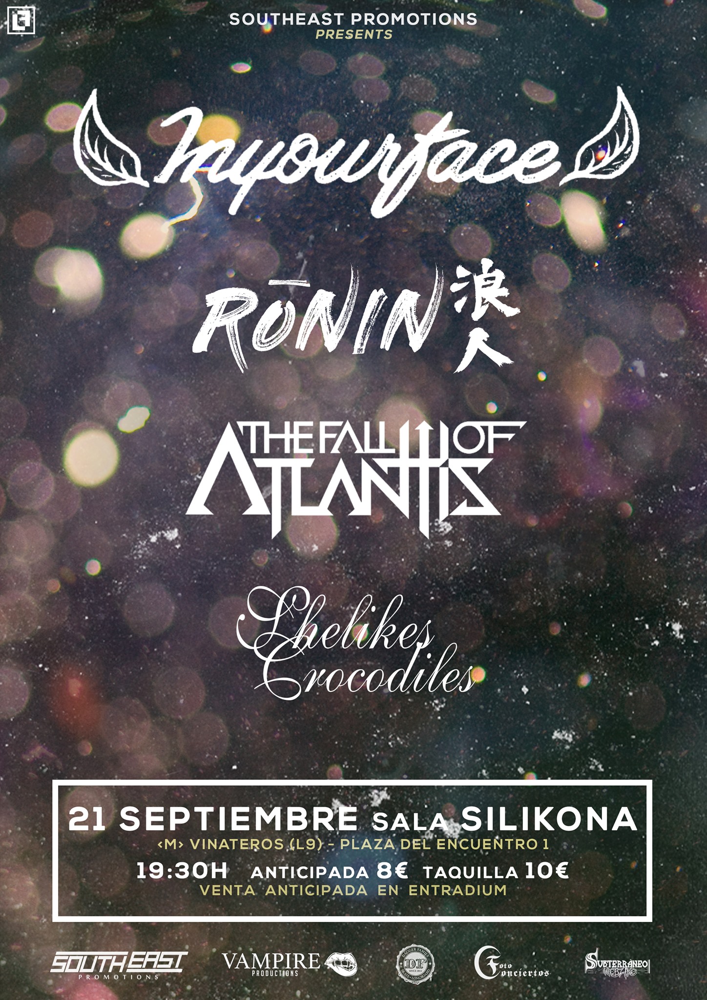 INYOURFACE estarán actuando en Madrid el 21 de septiembre