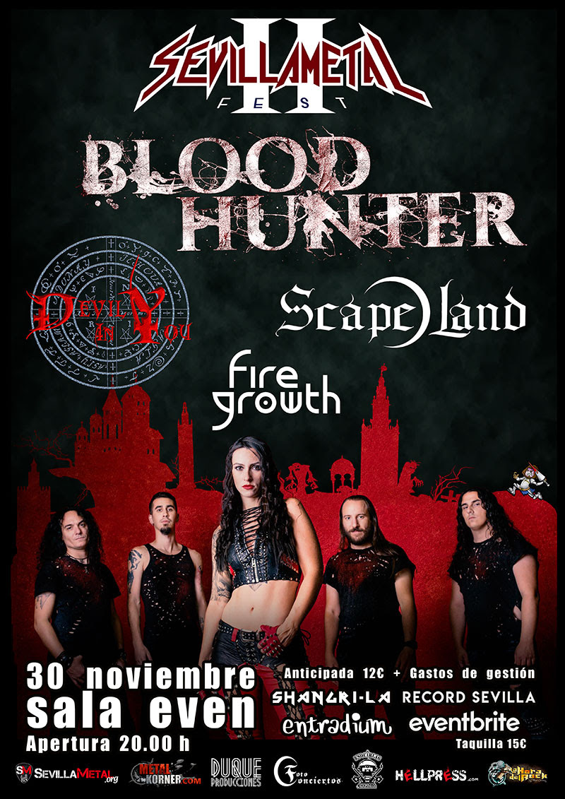 II SEVILLA METAL FEST ( 30 Nov, Sala Even, Sevilla)