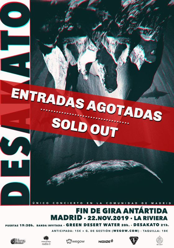 DESAKATO agotan las entradas de su concierto en MADRID