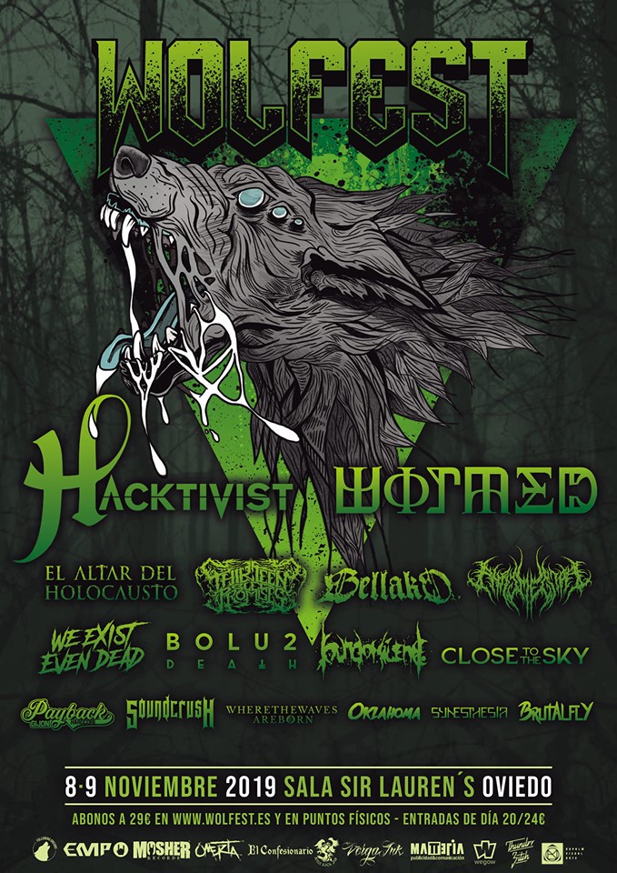 WOLFEST – 8 y 9 de noviembre (Oviedo) confirma el cartel completo de su IV edición