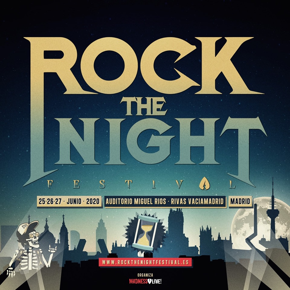 ROCK THE NIGHT FESTIVAL 2020 presenta el plano del recinto de su primera edición