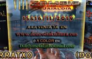 VIII ZOMBIE Jaialdia 15 y 16 noviembre presenta los HORARIOS