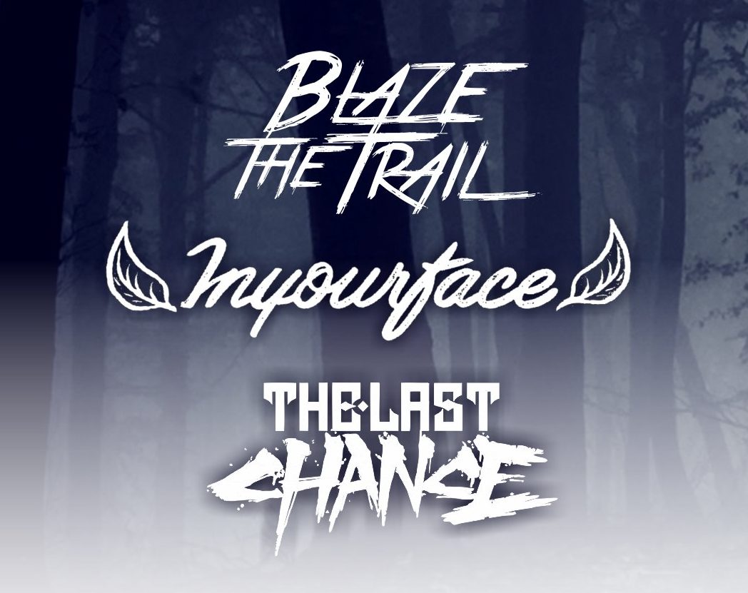BLAZE THE TRAIL + INYOURFACE + THE LAST CHANCE este viernes 8 de noviembre en Sevilla