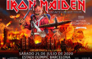 Iron Maiden en Estadi Olímpic de Barcelona sábado 25 de julio 2020