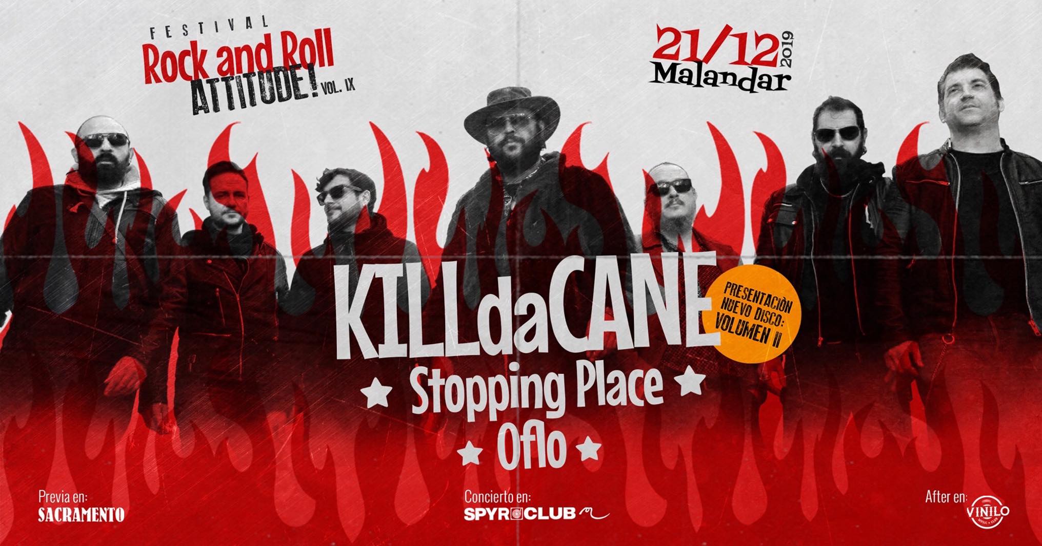 [Rock N’Roll Attitude Festival]  21 diciembre sala Malandar (Sevilla)