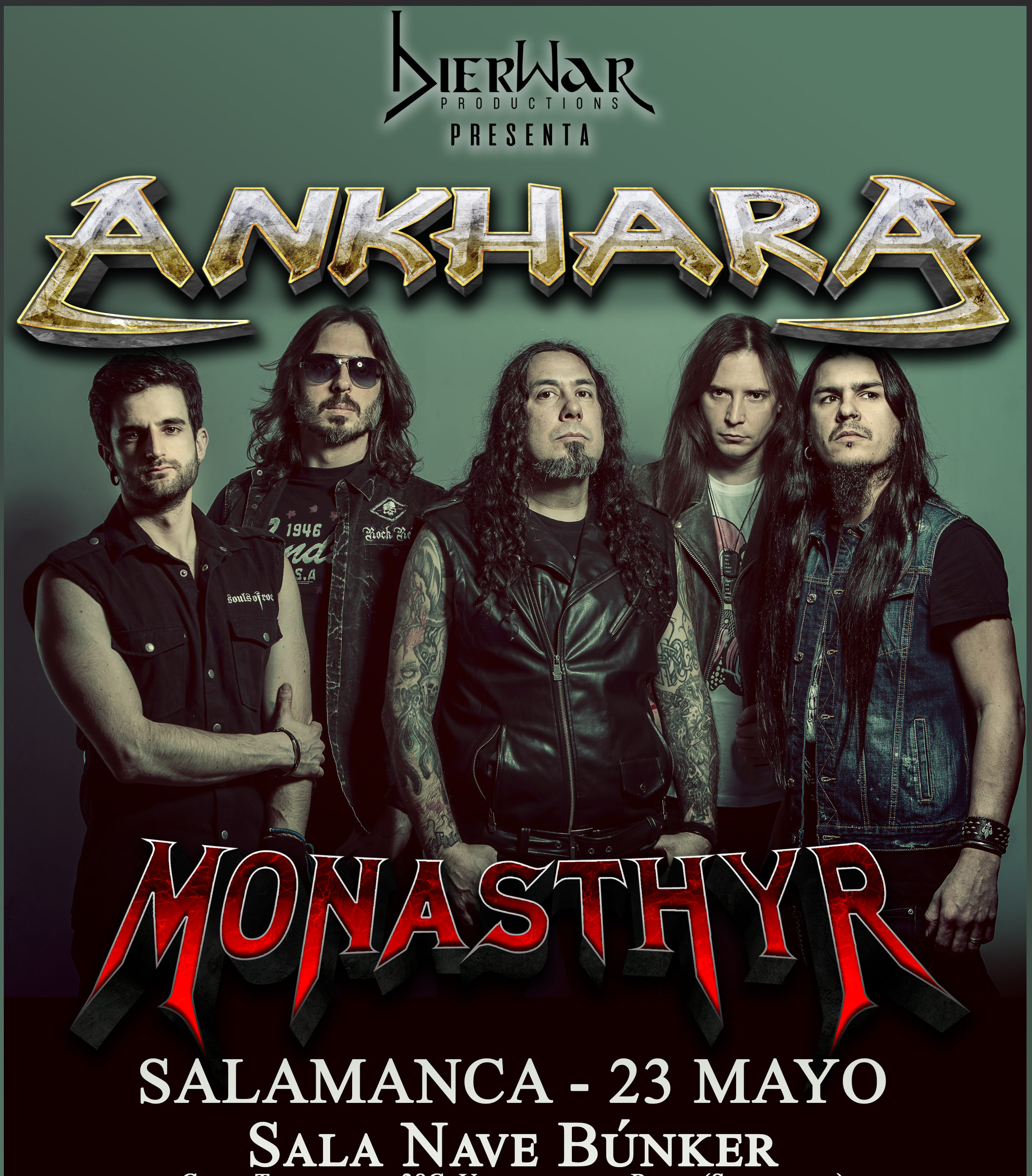 Ankhara + Monasthyr en Salamanca el 23 de mayo