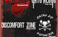 Eskóbula + Gato Negro + Discomfort Zone + Ratas De Sumatra el 8 de febrero en Fuengirola (Málaga)