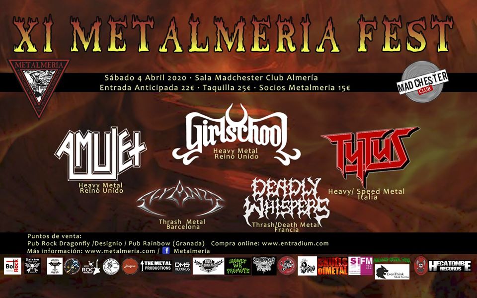 XI METALMERÍA FEST 2020 – Cartel completo