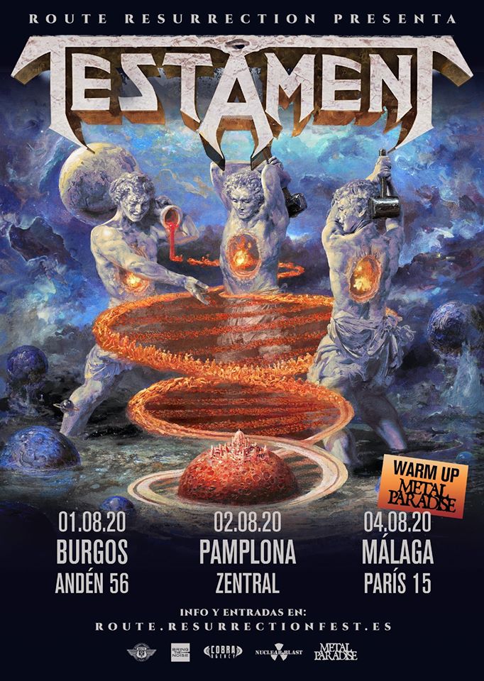 NUEVA GIRA VERANIEGA DE TESTAMENT POR ESPAÑA