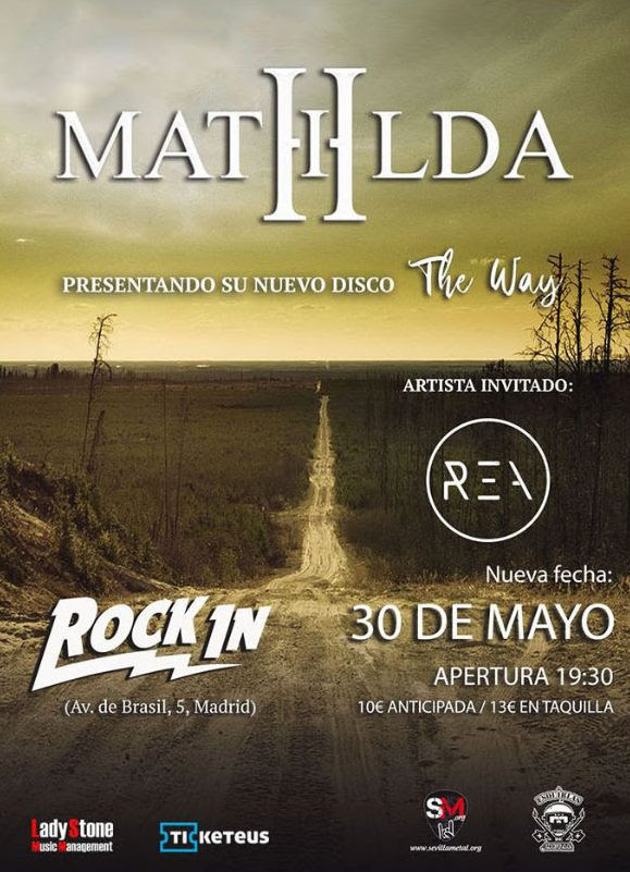 Mathilda presentará su nuevo disco en Madrid el 30 de mayo