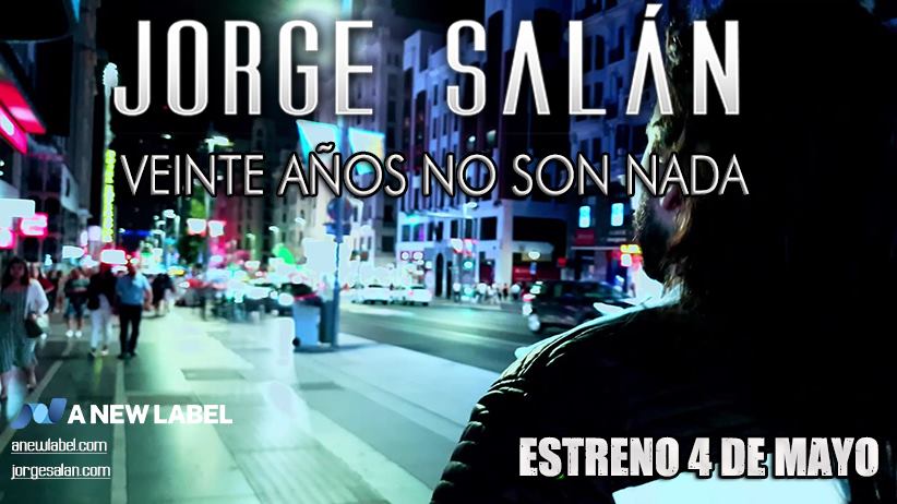 JORGE SALAN presenta su documental «20 años no son nada»