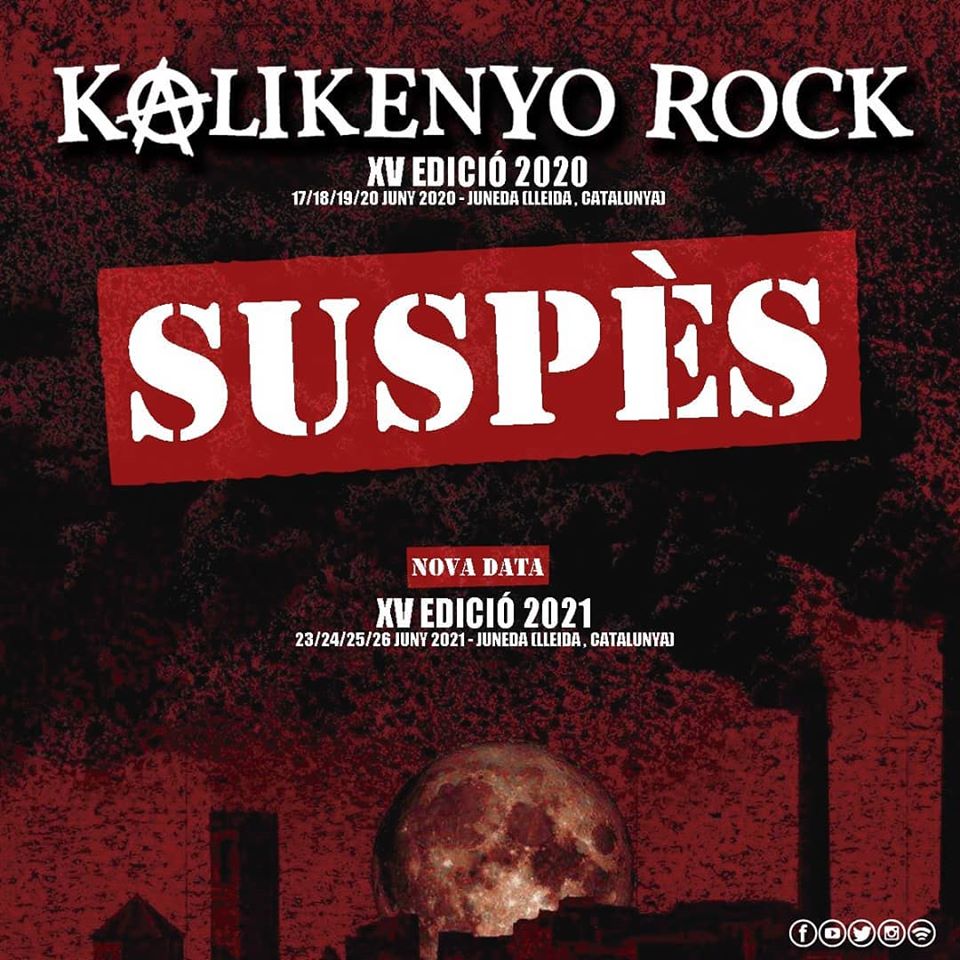 Kalikenyo Rock 2020 confirma su cancelación