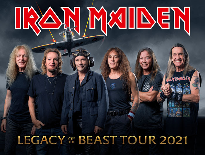 Iron Maiden en Barcelona pospuesto al sábado 19 de junio 2021