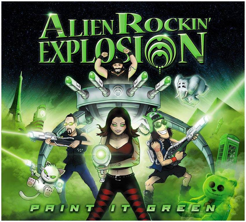 ALIEN ROCKIN’ EXPLOSION: detalles, fecha de lanzamiento y presentación de su segundo álbum