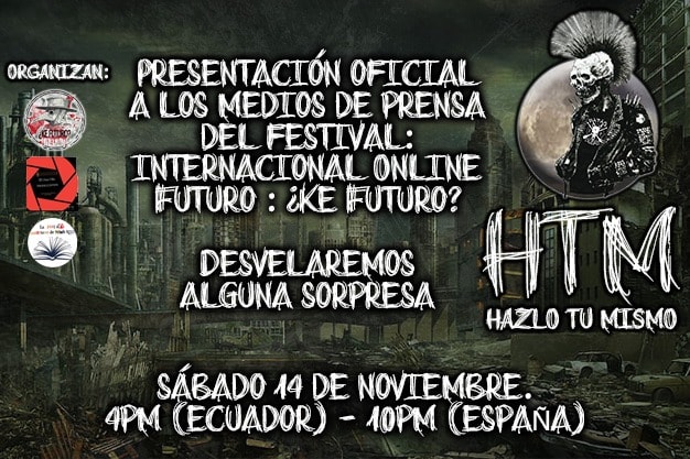 Festival Internacional Online Futuro: ¿Ke Futuro? 2 – Presentación oficial