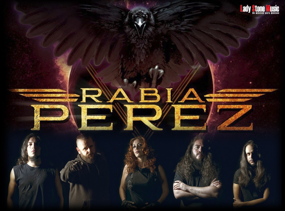 RABIA PEREZ firma con Lady Stone Music: nueva formación y regrabación EP