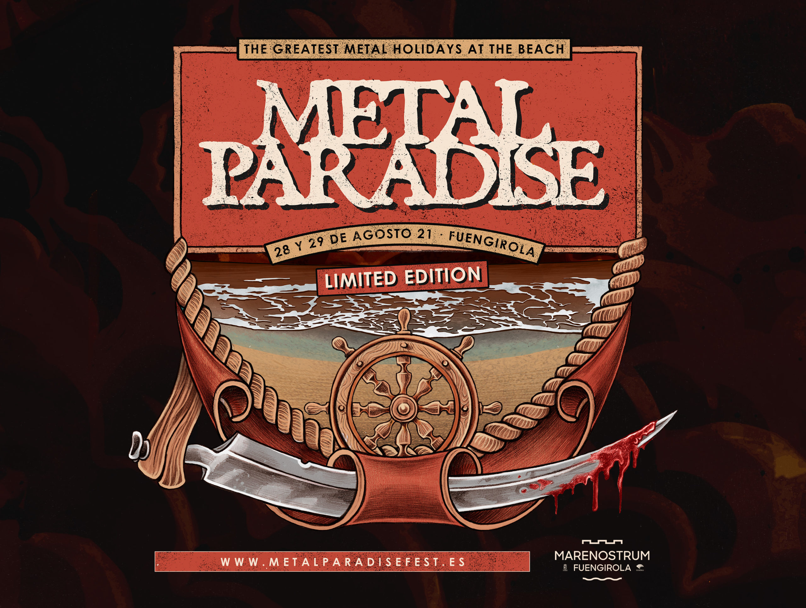 Marenostrum Fuengirola confirma edición del METAL PARADISE los días 28 y 29 de agosto