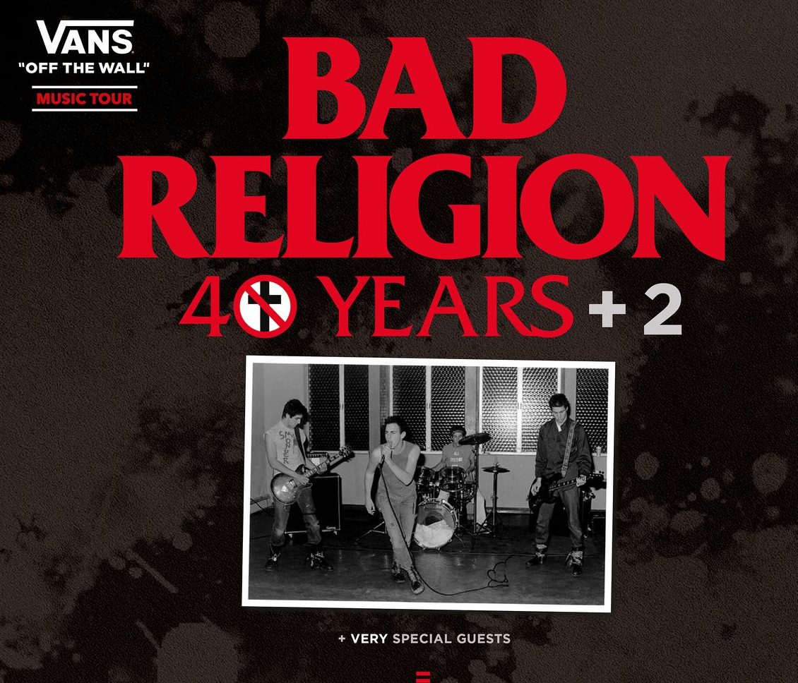Bad Religion vuelven a España en 2022 con su gira “40 Years + 2”