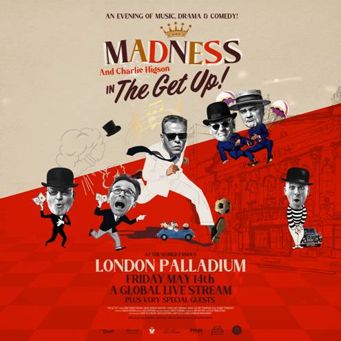 Madness darán un concierto en Streaming desde el London Palladium el 14 de mayo