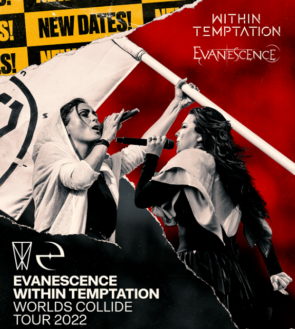 Within Temptation & Evanescence aplazan la Gira Europea para 2022