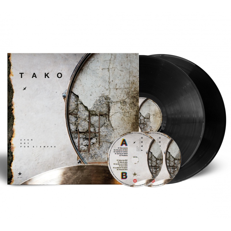 TAKO: Publicará “Ayer, Hoy, Por Siempre”, un doble vinilo (+2 CD)