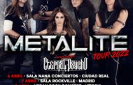 Metalite aplaza su gira española de septiembre a abril de 2022 y confirma a Eternal Psycho como la banda acompañante