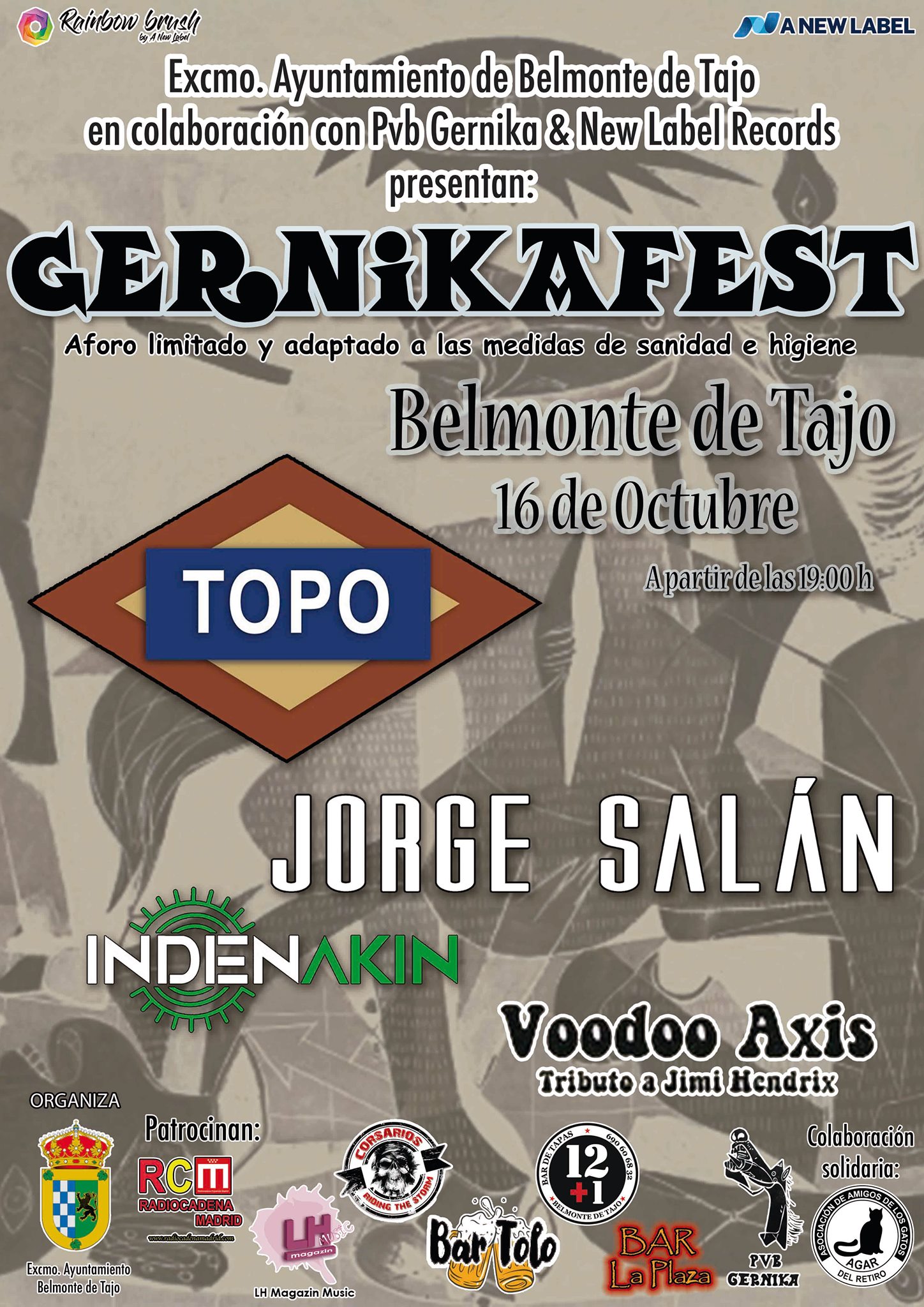 Gernika Fest – 16 de octubre en Belmonte De Tajo (Madrid)