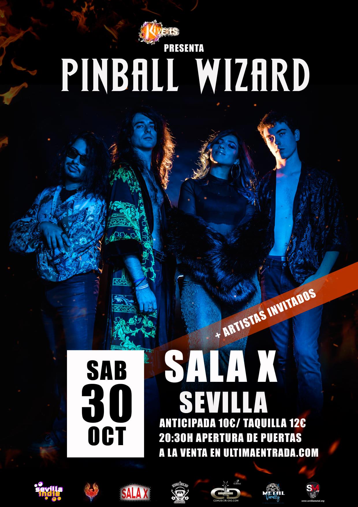 Pinball Wizard: Sábado 30 de octubre Sevilla Sala X