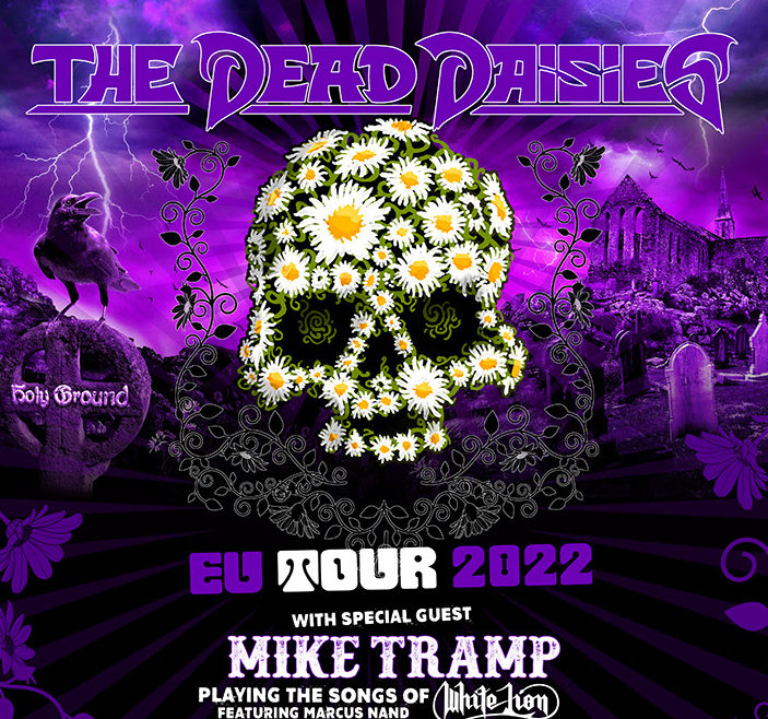 The Dead Daisies anuncian gira europea en 2022 junto a Mike Tramp