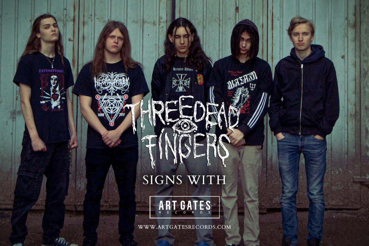 Three Dead Fingers firma con Art Gates Records para el lanzamiento de su próximo disco