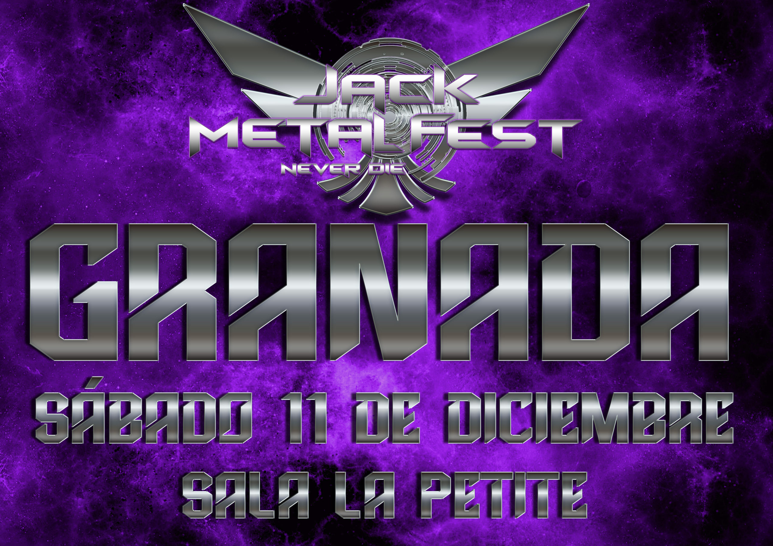 Jack Metal Fest: Tercera edición el 11 de diciembre en Granada