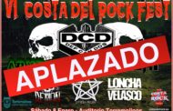 VI Costa Del Rock Fest anunica su aplazamiento